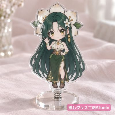 スプリングアクリルスタンド
