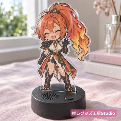 ボイスアクリルスタンド