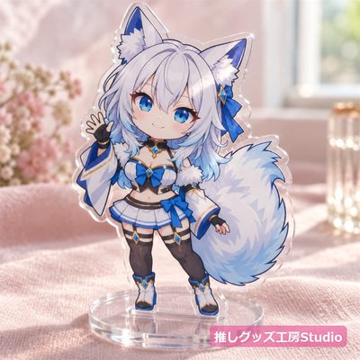 立体アクリルステージ