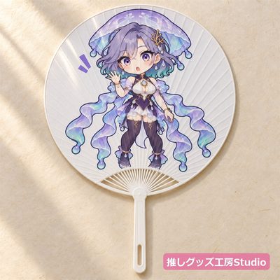 うちわ（丸型）