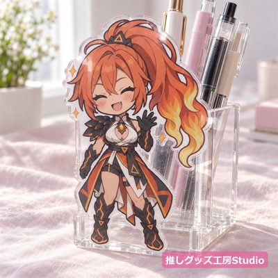 アクリルペンスタンド